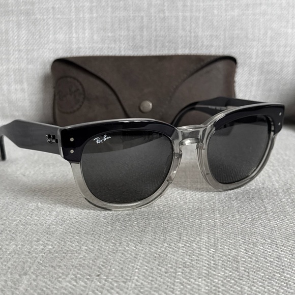 Ray-Ban Other - Ray Ban RB0298S Mega Hawkeye Unisex Plastic Sunglass 1396B1 Dk Grey Transp Gray